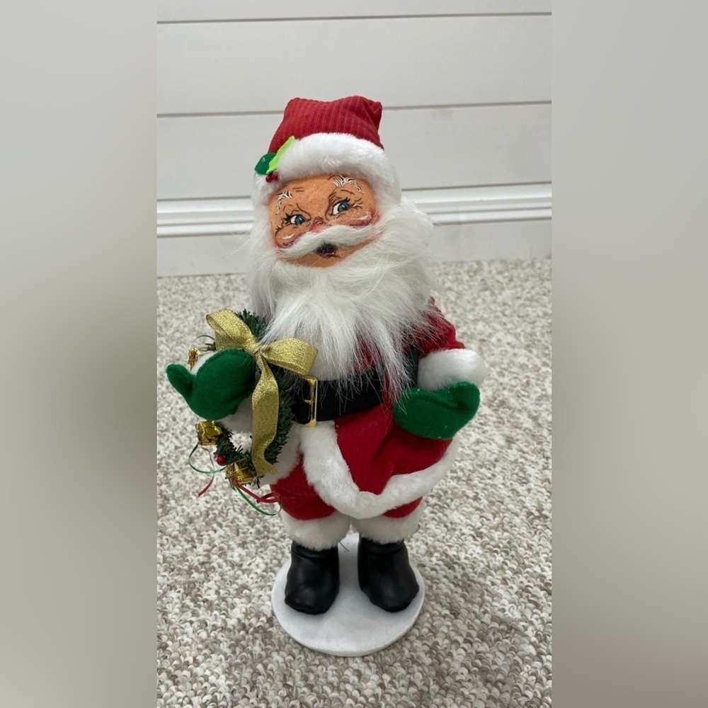 Annalee Festive Holiday Christmas Figurines/Dolls - Santa & Mrs. Clause - EUC! - Picture 2 of 6